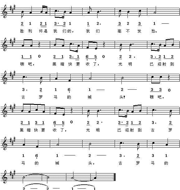 热血（电影《夜半歌声》插曲）（线简谱混排版） 民歌谱_第2张